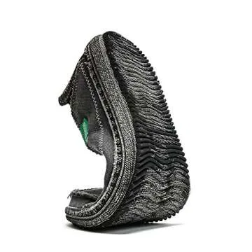 SONLLEIVOO Men's Casual Slip on Deck Shoes Grey