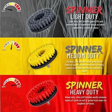 Chemical Guys Light Duty Spinner Multi-Surface Drill Brush