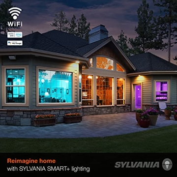 Sylvania Smart WiFi LED Bulbs - 60W Equivalent 4 Pack