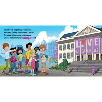 Valentine's Day Adventure Book for Kids - Loveosaurus