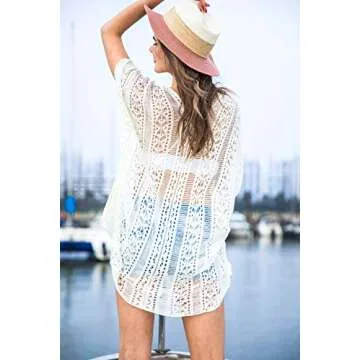 Stylish Jeasona Women’s Bathing Suit Cover Up for Summer Fun