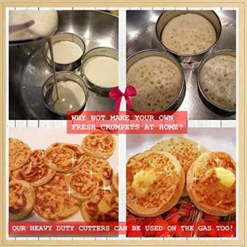 K&S 11 Round Cookie Biscuit Cutter Set for All Bakers