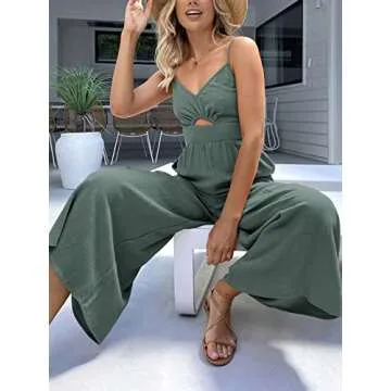 Stylish ANRABESS Summer Jumpsuit for Women - Versatile Look