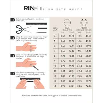 Rinfit Women's Silicone Rings - Engagement or Promise Ring, Emerald Silicone Wedding Bands - Gray/Metal Silver, Size 5