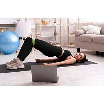 CHRLEISURE 3 Piece Workout Leggings Sets for Women, Gym Scrunch Butt Butt Lifting Seamless Leggings (Black, DGray, Burgundy, M)