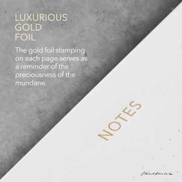 Pinesman Mouse Pad Notepad - Elegant & Eco-Friendly