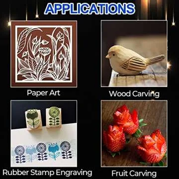 DIYSELF 150 PCS Exacto Knife Blades 11, Sharp Hobby Knife Blades, High Carbon Steel Craft Knife Blades, #11 Hobby Knife Replacement Blades, Exacto Blades for Art, Scrapbooking, Stencil, Paper Cutting