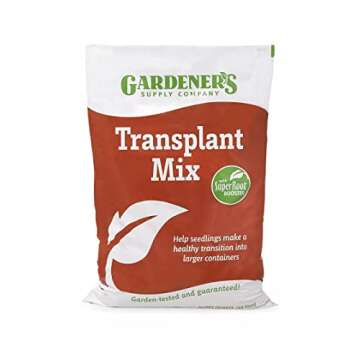 Gardeners Supply Company Transplant Mix 20 Quart Bag