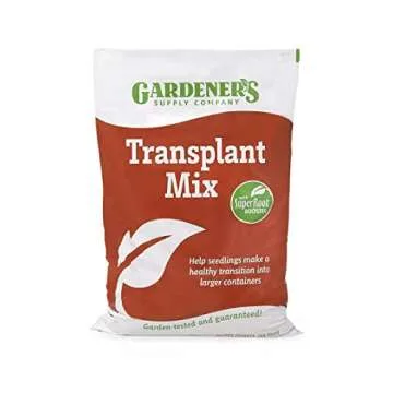 Gardeners Supply Company Transplant Gardening Mix | Premium Planting Soil with SuperRoot Booster to ...