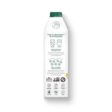 Elmhurst 1925 Unsweetened Walnut Milk Vegan Gluten Free