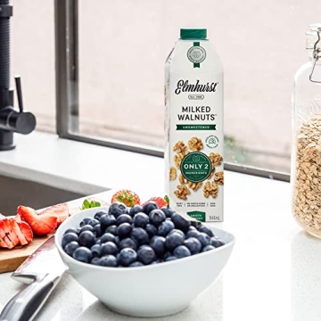 Elmhurst 1925 Unsweetened Walnut Milk Vegan Gluten Free
