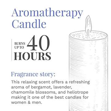 Candle-lite Aromatherapy Fresh Lavender Candle - 10 oz