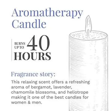 Candle-lite Aromatherapy Fresh Lavender Candle - 10 oz