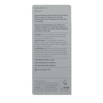 Dermalogica Biolumin-C Serum, Vitamin C Dark Spot Serum for Face with Peptide and AHA - Exfoliates and Reduces Sign of Skin Aging, 0.34 Fl Oz
