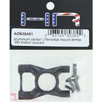 Hot Racing AON38A01 Aluminum Center Differential Mount for Arrma Kraton & Outcast