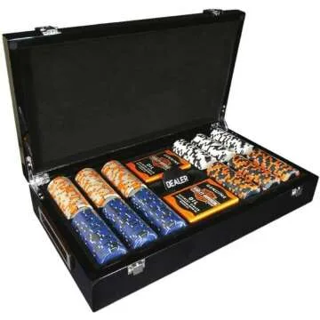 Harley-Davidson Poker Chip Set 69300 for Gamers