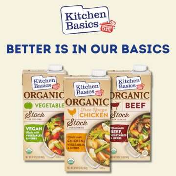 Organic Free Range Chicken Stock 32 oz Pack of 12