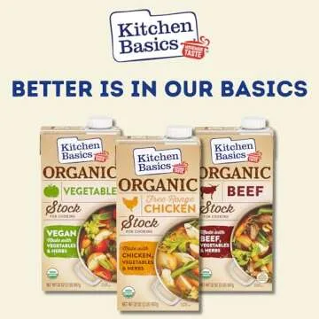 Organic Free Range Chicken Stock 32 oz Pack of 12