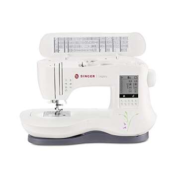 SINGER Legacy C440 Portable Computerized Sewing Machine Including 200 Built-in Stitches, 3 LED Lights, Automatic Needle Threader, Large LCD Touch Screen