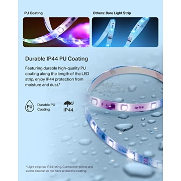 Kasa Smart LED Light Strip 16.4ft 50 Color Zones RGBIC