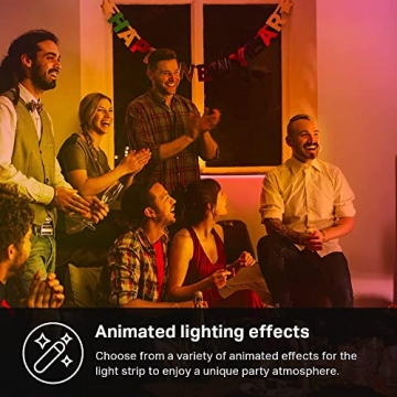 Kasa Smart LED Light Strip 16.4ft 50 Color Zones RGBIC