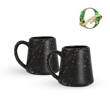 Edgewater Collection Ceramic Coffee Mugs Set of Two