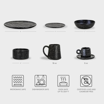 Edgewater Collection Ceramic Coffee Mugs Set of Two