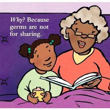 Germs Are Not for Sharing Engaging Board Book for Toddlers
