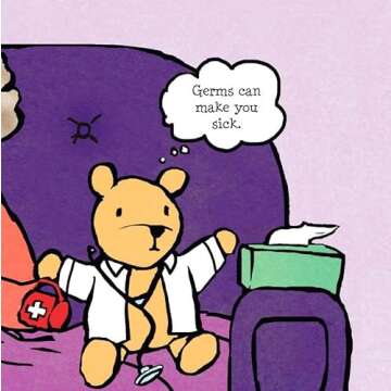 Germs Are Not for Sharing Engaging Board Book for Toddlers