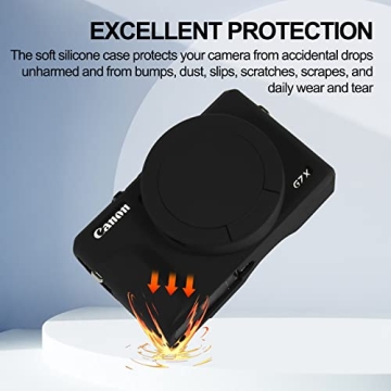 Stylish Camera Protection Case for Canon Powershot G7 X