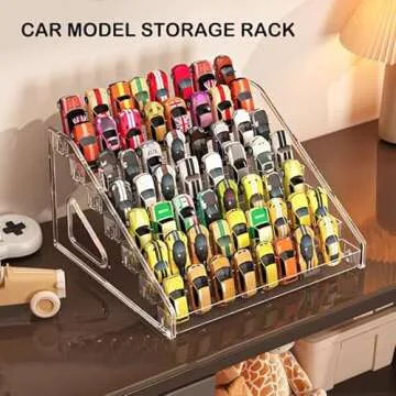 YIEZI Nail Polish Organizer 84 Bottles of 7 Layers Sunglass Organizer Acrylic Display Rack Eyeglasses Storage Essential Oils Holder Makeup Organizer No Tool Needed Assembly, Clear