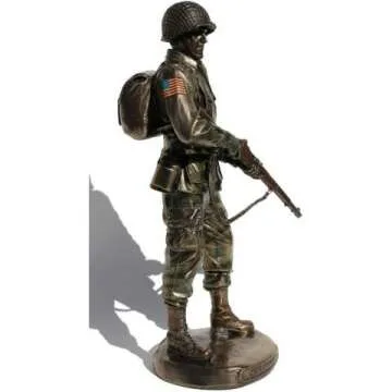 US Army Soldier Statue Tribute to Honor and Courage
