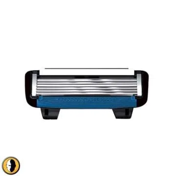 HeadBlade HB6 Refill Blades - 6 Stainless Steel Blades for No Tugging or Pulling, Shave Less, Works for Face, Body, and Scalp