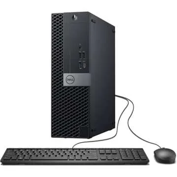 Dell OptiPlex 7050 PC with 24" FHD Monitor and Windows 11