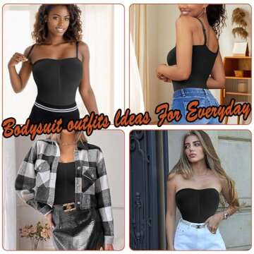 Stylish HOMETA Women's Tummy Control Bodysuit