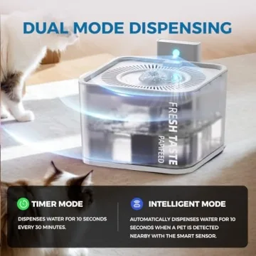 Buy PAPIFEED Silent Cat Drinking Fountain Online