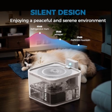 Buy PAPIFEED Silent Cat Drinking Fountain Online