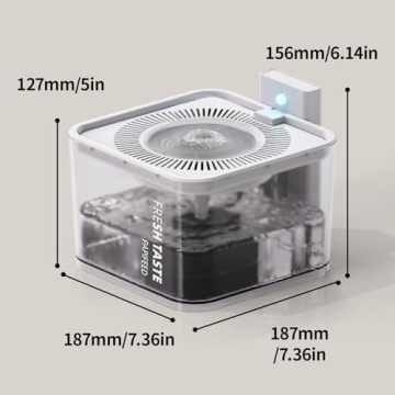 Buy PAPIFEED Silent Cat Drinking Fountain Online