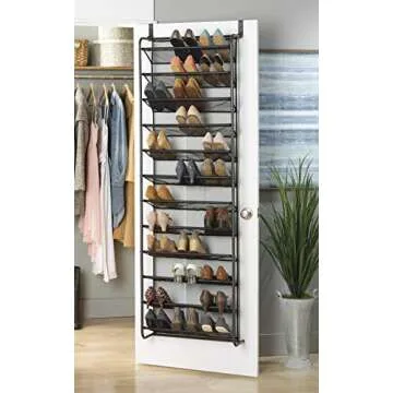 36 Pair Over-The-Door Shoe Organizer - Whitmor
