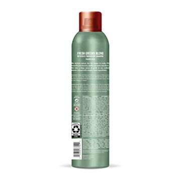 Aveeno Fresh Greens Blend Sulfate-Free Dry Shampoo Spray with Rosemary, Peppermint & Cucumber to Thi...