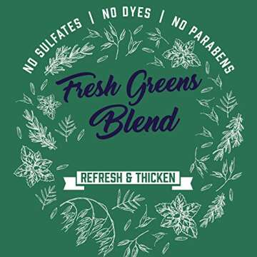 Aveeno Fresh Greens Blend Sulfate-Free Dry Shampoo Spray with Rosemary, Peppermint & Cucumber to Thicken & Nourish, Volumizing Dry Shampoo for Thin or Fine Hair, Paraben & Dye-Free