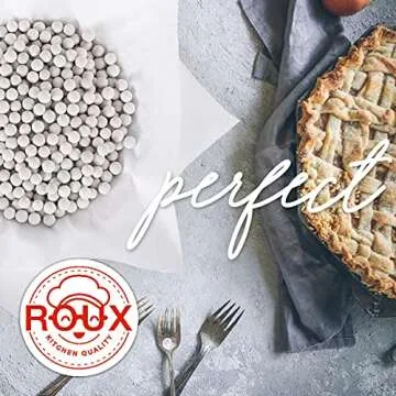 GSM Brands Ceramic Pie Weights for Flawless Pies