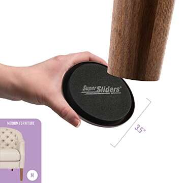 Super Sliders for Effortless Furniture Moving and Protection