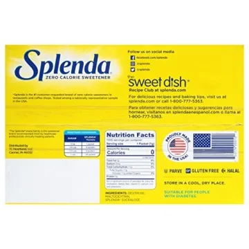 Splenda No Calorie Sweetener 1000 Packets Value Pack