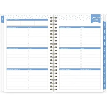 Blue Sky 2023 Day Designer Planner - Weekly and Monthly