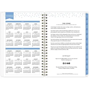 Blue Sky 2023 Day Designer Planner - Weekly and Monthly