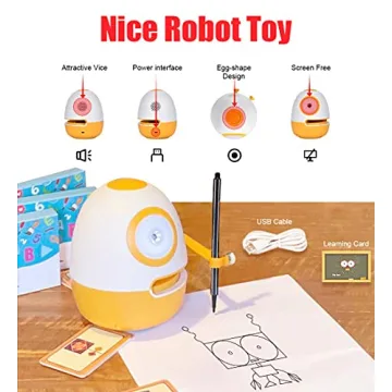 WEDRAW Educational Robot: Fun Learning Toy for Kids