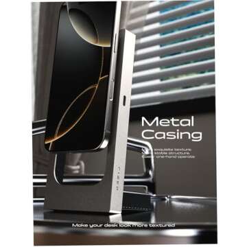 LISEN 3-in-1 Magsafe Charger for iPhone 16, 15W Fast Charge