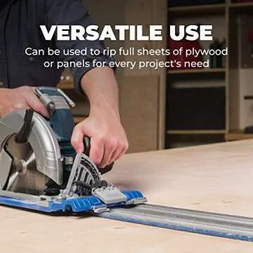 Kreg KMA2700 Accu-Cut – Circular Saw Track – Make Straight, Cross, Rip & Angled Cuts Easily