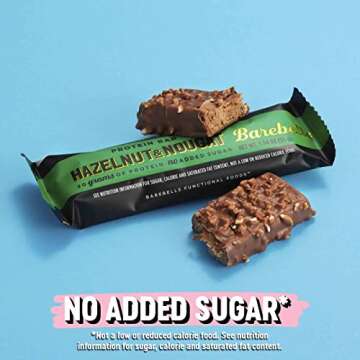 Barebells Hazelnut & Nougat Protein Bars - 20g Protein